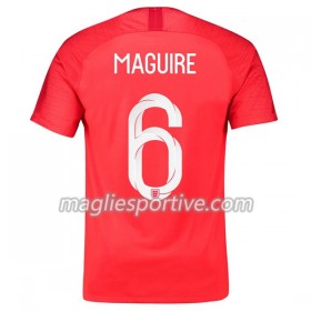 Completo Calcio Inghilterra Maguire 6 Divisa Trasferta Mondiali 2018